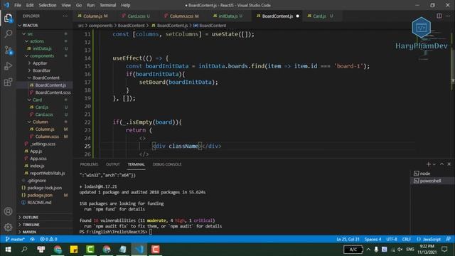 #4 ADDING MOCK DATA TO ARRANGE TRELLO COLUMNS - MERN STACK BUILD TRELLO FROM SCRATCH FOR BEGINNERS смотреть онлайн