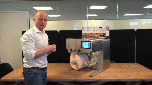 Демонстрация на печатна преса TrojanLabel T2C Demonstration of the High Volume Tabletop Label Press смотреть онлайн