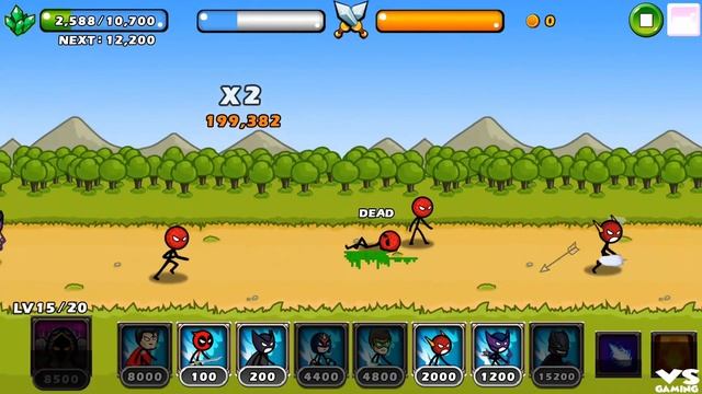 Gunner MK 2 New Hero Unlocked Heroes War: Super Stickman Defence Full Upgrade Hacked смотреть онлайн