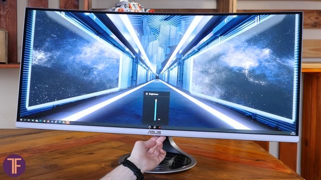 Curvy liquid crystals that can charge your phone | ASUS MX34V Monitor | Detailed Review смотреть онлайн