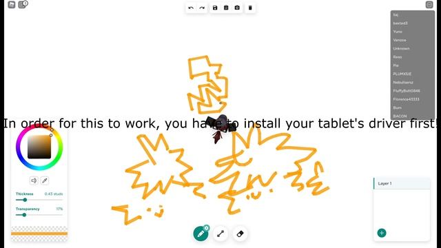 How To Draw SMOOTHLY In FREE DRAW 2 On A DRAWING TABLET
