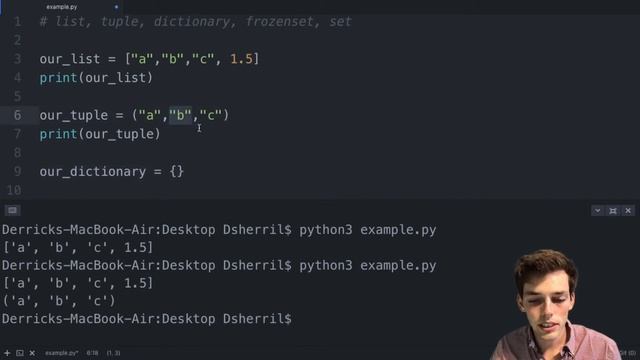 Python Composite Data Types Tutorial смотреть онлайн