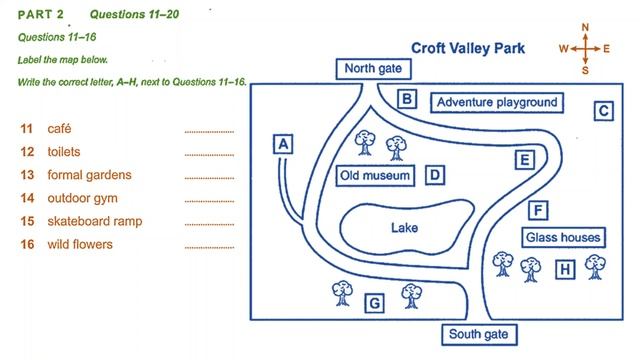 Cambridge 15 Listening Test 4 | Map Practice | IELTS смотреть онлайн