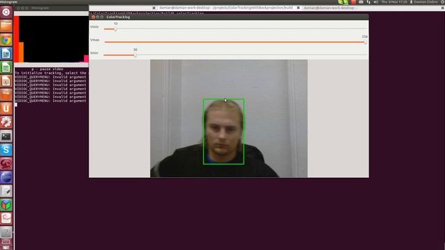 OpenCV - Color-Based Tracking - head смотреть онлайн