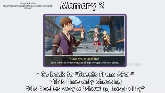 noelle hangout event all endings guide - genshin impact смотреть онлайн