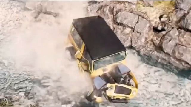 Cars vs Fast River - BeamNG.Drive смотреть онлайн