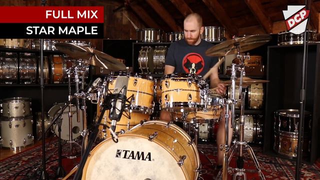 Tama Star Maple 5pc Drum Set Gloss Sycamore смотреть онлайн