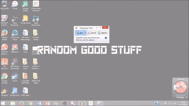 How To Screenshot Windows 8/8.1 | Snipping Tool смотреть онлайн