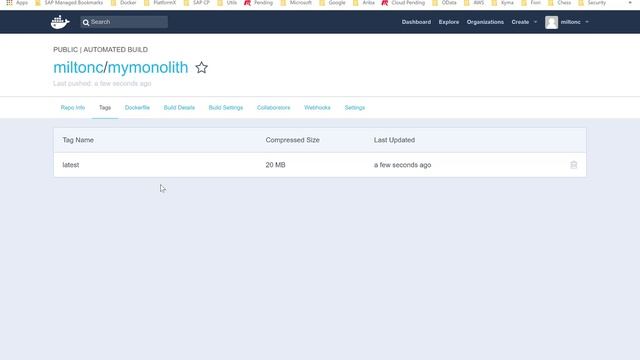 Running Docker Container in SAP Cloud Platform смотреть онлайн
