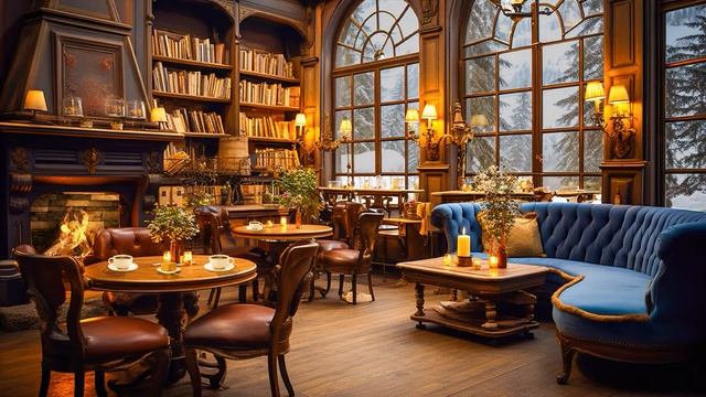 Cozy Coffee Shop Ambience with Warm Jazz ☕ Jazz Melodies in Your Warm and Inviting Coffee Space смотреть онлайн
