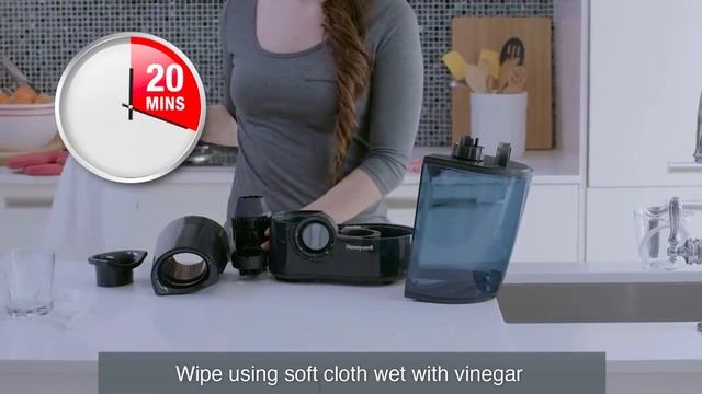 Honeywell Warm Mist Humidifier HWM705 - How to Clean смотреть онлайн