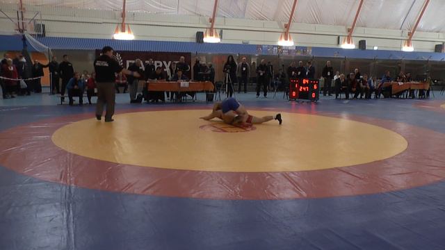 84 кг Кумыков Амин (КБР)- Цолоев Бабули (Ингушетия) 1/8 смотреть онлайн