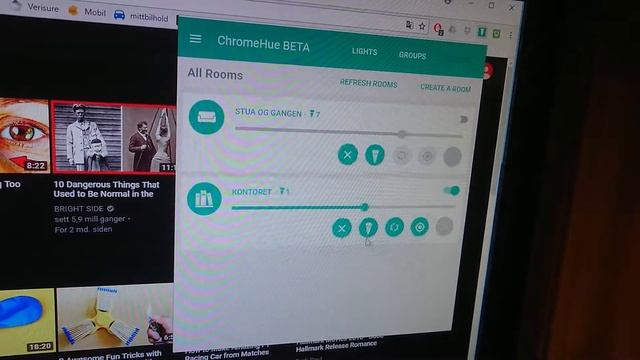 Philips Hue Lightstrip Plus demo in my office смотреть онлайн