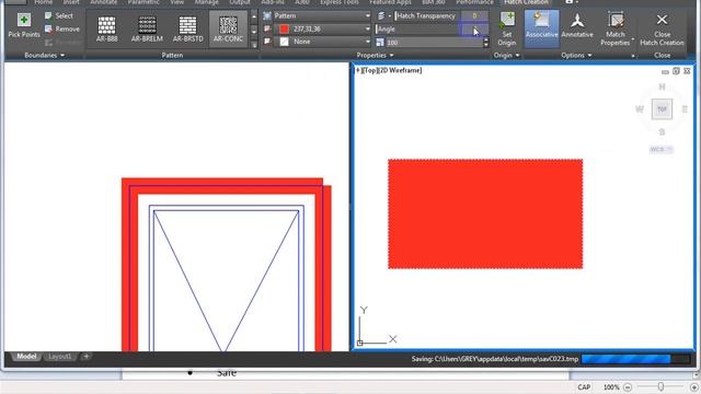 autocad hatch 23 смотреть онлайн
