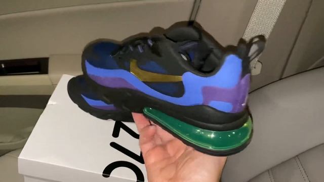 Nike Air Max 270 React Heavy Metal sneakers смотреть онлайн