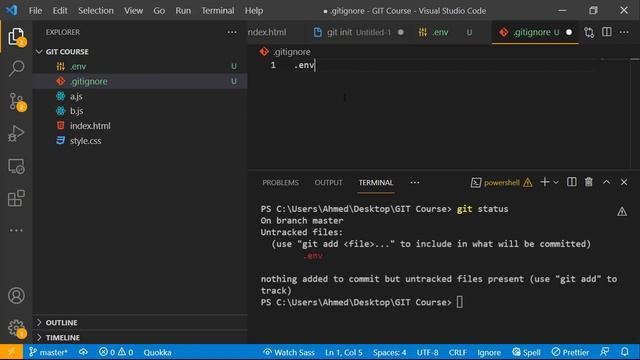 Git & GitHub Crash Course | Somali - 04 - Gitignore file смотреть онлайн
