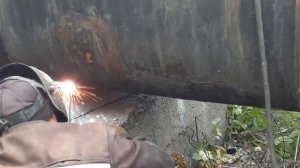 Сварка труб большого диаметра. Тепловые сети. Подготовка к сварке