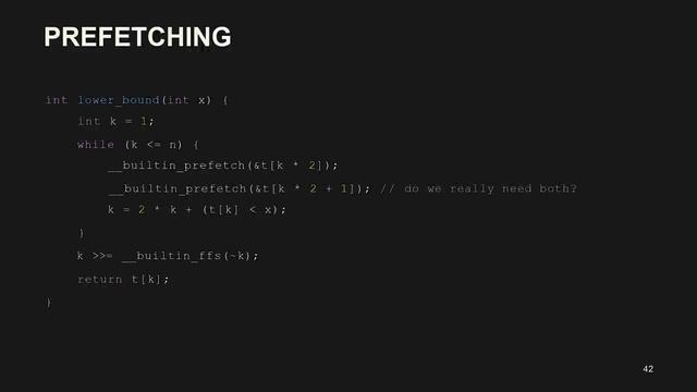 Optimizing Binary Search - Sergey Slotin - CppCon 2022 смотреть онлайн