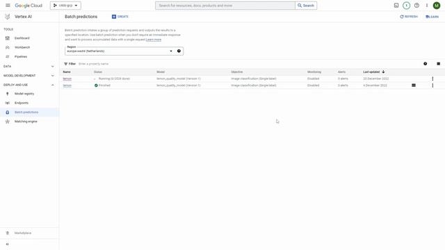 Predict with batch prediction in Vertex AI - Image Classification смотреть онлайн