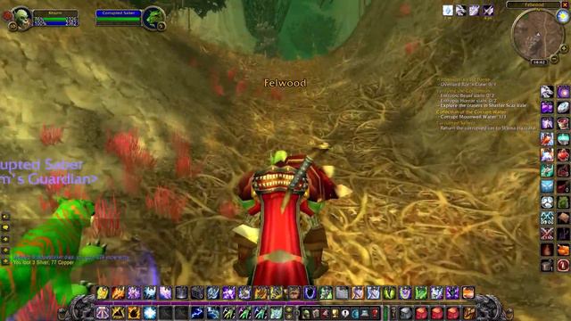 WoW Classic - Felwood Questing смотреть онлайн