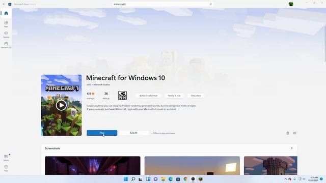 How To Install Minecraft Bedrock/ Windows 10 Edition In Windows 11 смотреть онлайн