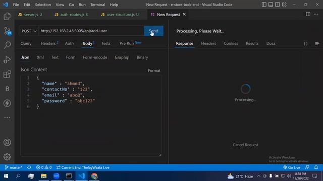 E_Commerce App with React Native with MERN (Part-1) Topic: User creation with RN and MERN Tech. смотреть онлайн