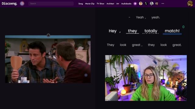Английский по сериалу Друзья. Часть 2. Разбор для продолжающих. смотреть онлайн