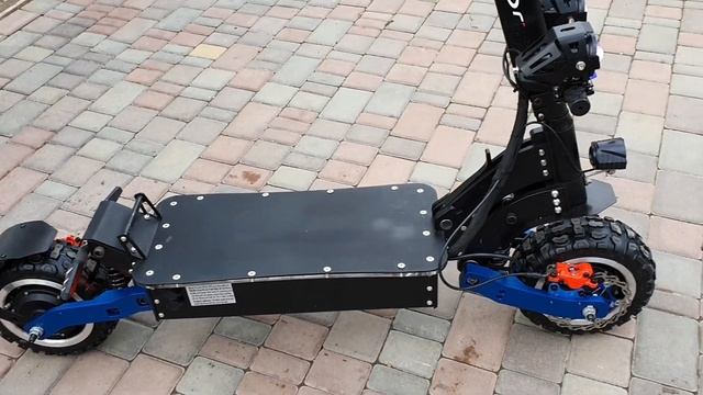 Электросамокат Mini-Pro на 84V32Ah7000W смотреть онлайн