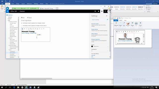 How to change email signature in Outlook on the Web (OWA) смотреть онлайн