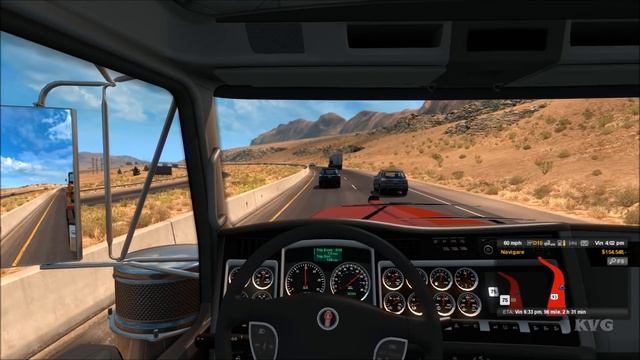 American Truck Simulator - Nevada to Arizona | Gameplay (PC HD) [1080p60FPS] смотреть онлайн
