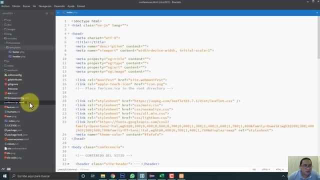 Proyecto 1 - Video 82 - Organizando el Código con PHP смотреть онлайн
