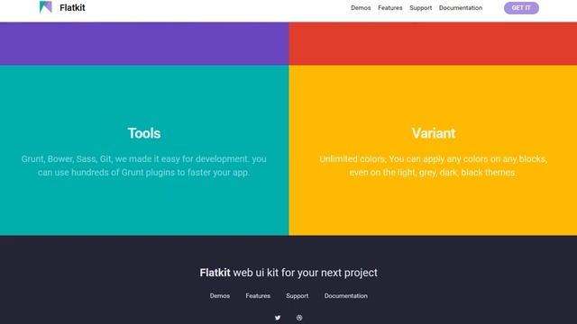 Flatkit | App UI Kit смотреть онлайн