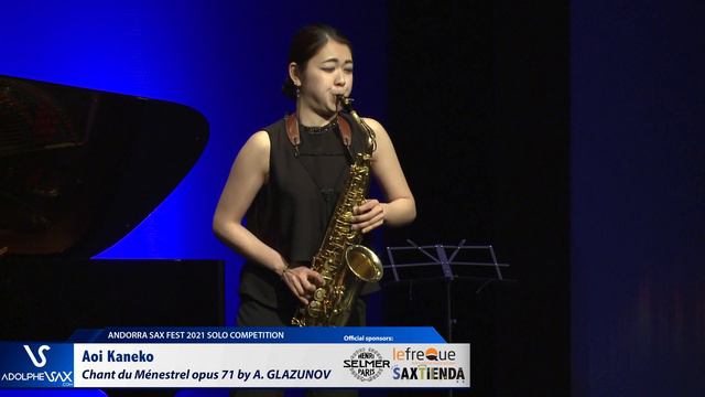 Aoi Kaneko plays Chant du Ménestrel opus 71 by Alexander GLAZUNOV смотреть онлайн