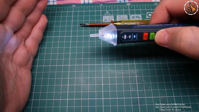 Venlab VD-200 / Бесконтактный тестер напряжения AC 12-1000V смотреть онлайн