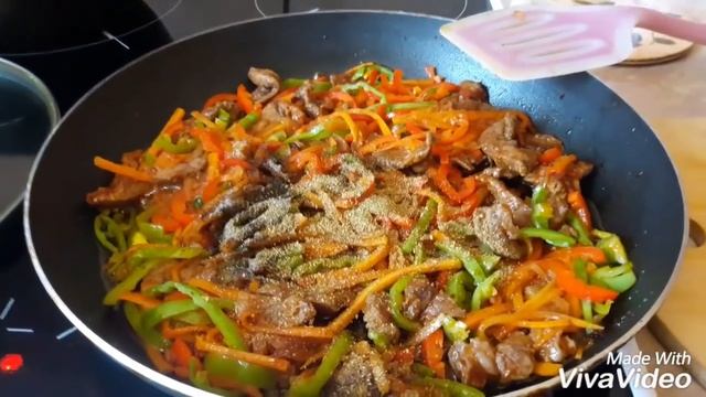 Funchoza with meat how to cook easy and simple смотреть онлайн