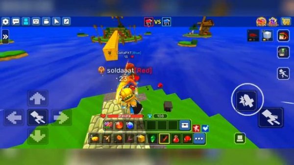 СЫГРАЛ ТОПОВУЮ ДУЭЛЬ 1 НА 1 СО СВОИМ ПОДПИСЧИКОМ В БЕД ВАРС БЛОКМЕН ГО? ЖЁСТКОЕ ПВП? [Blockman Go]