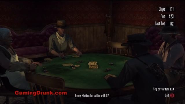 How to Duel and Cheat at Poker in Red Dead Redemption смотреть онлайн