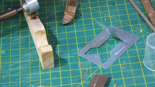 Sovereign of the Seas, Wooden Model Kit by Deagostini Customised build, side stairs part 2. смотреть онлайн