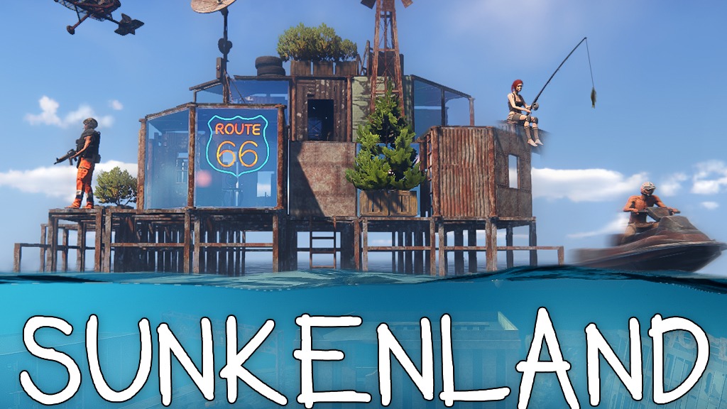 Выживание в SUNKENLAND смотреть онлайн