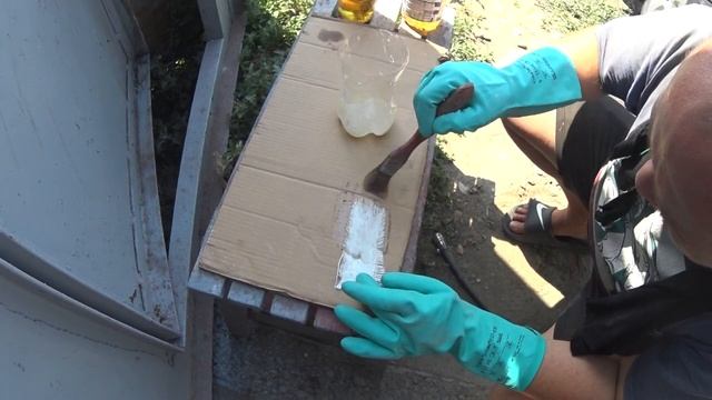 Ремонт сквозной коррозии, простой способ. Без сварки смотреть онлайн