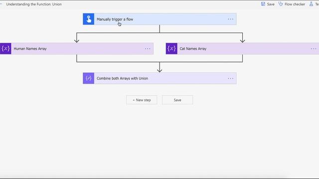 Union (Combine Multiple Collections or Objects together) Function / Expression | Power Automate смотреть онлайн