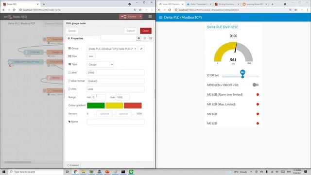 NodeRed and DeltaDVP12SE via. ModbusTCP смотреть онлайн