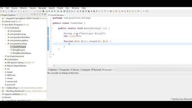 Count Char In Java || Java Count Char || How to count char in java смотреть онлайн