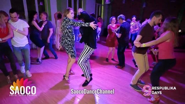 Antonio Serrano and Victoria Agafonova Bachata Dancing at Respublika Days 9, Saturday 04.05.2019 смотреть онлайн