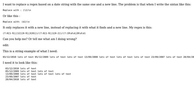 Notepad++ 6.5 regex replace with same regex смотреть онлайн