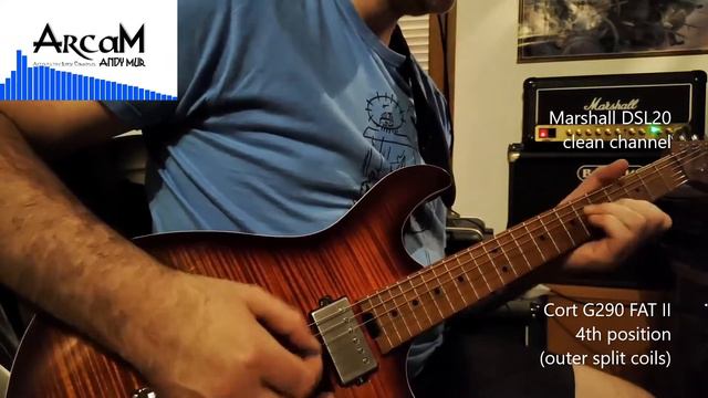 Cort G290 FAT II - first test (mostly clean/crunchy sound) смотреть онлайн