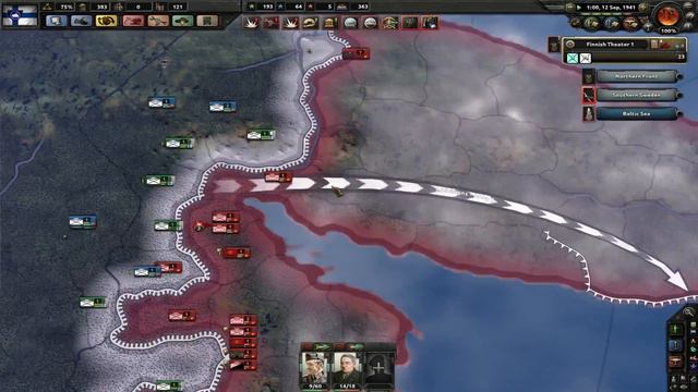 Hearts of Iron IV - Black Ice Mod | Finland | Episode 17 [March on Moscow] смотреть онлайн