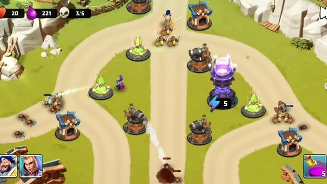 Course of The game Castle Creeps Chapter 2 level 3 war college 3 star смотреть онлайн