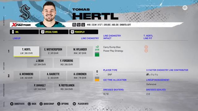 NHL 22 Gameplay GM Part 7 (Seattle Kraken) Key Players смотреть онлайн