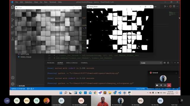 Basics of Computer Vision using OpenCV Workshop - La Robo Liga Event смотреть онлайн